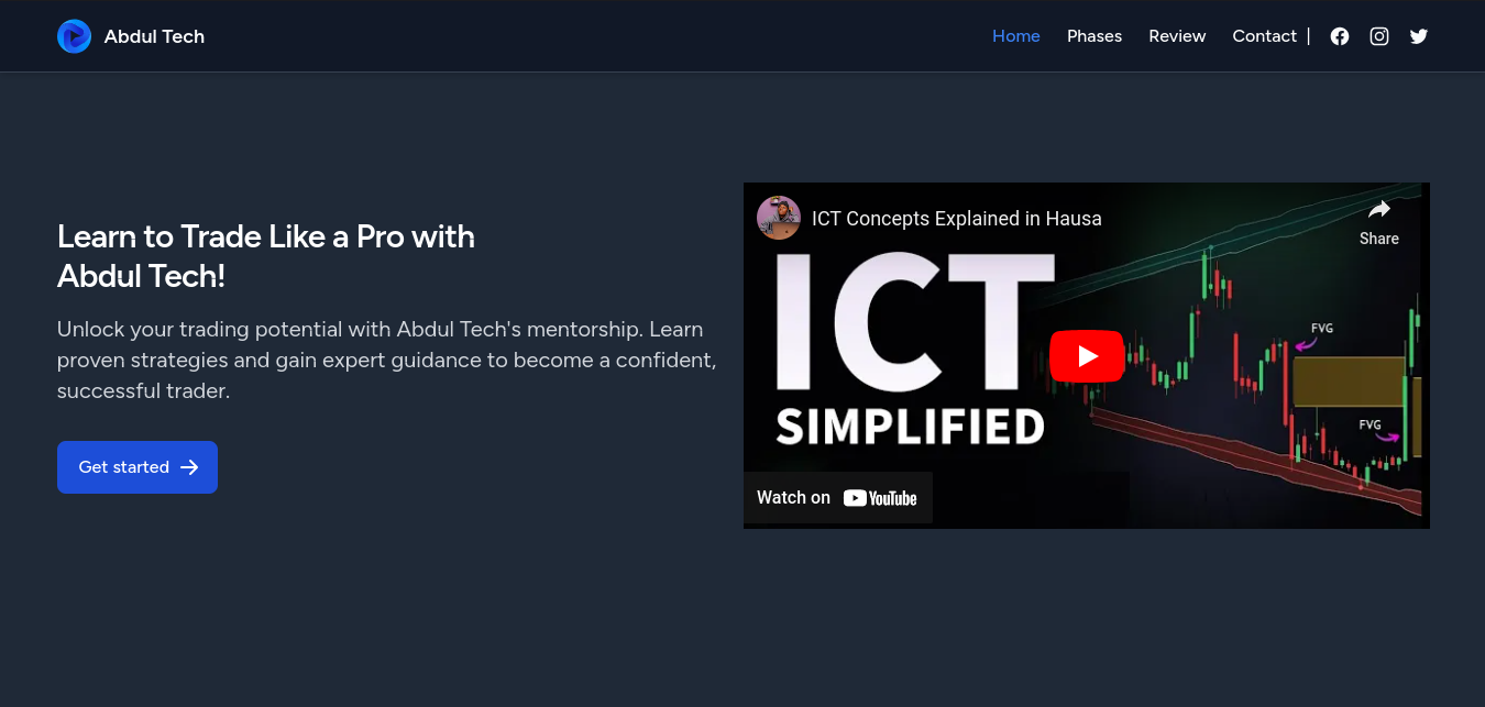 Landing Page Project